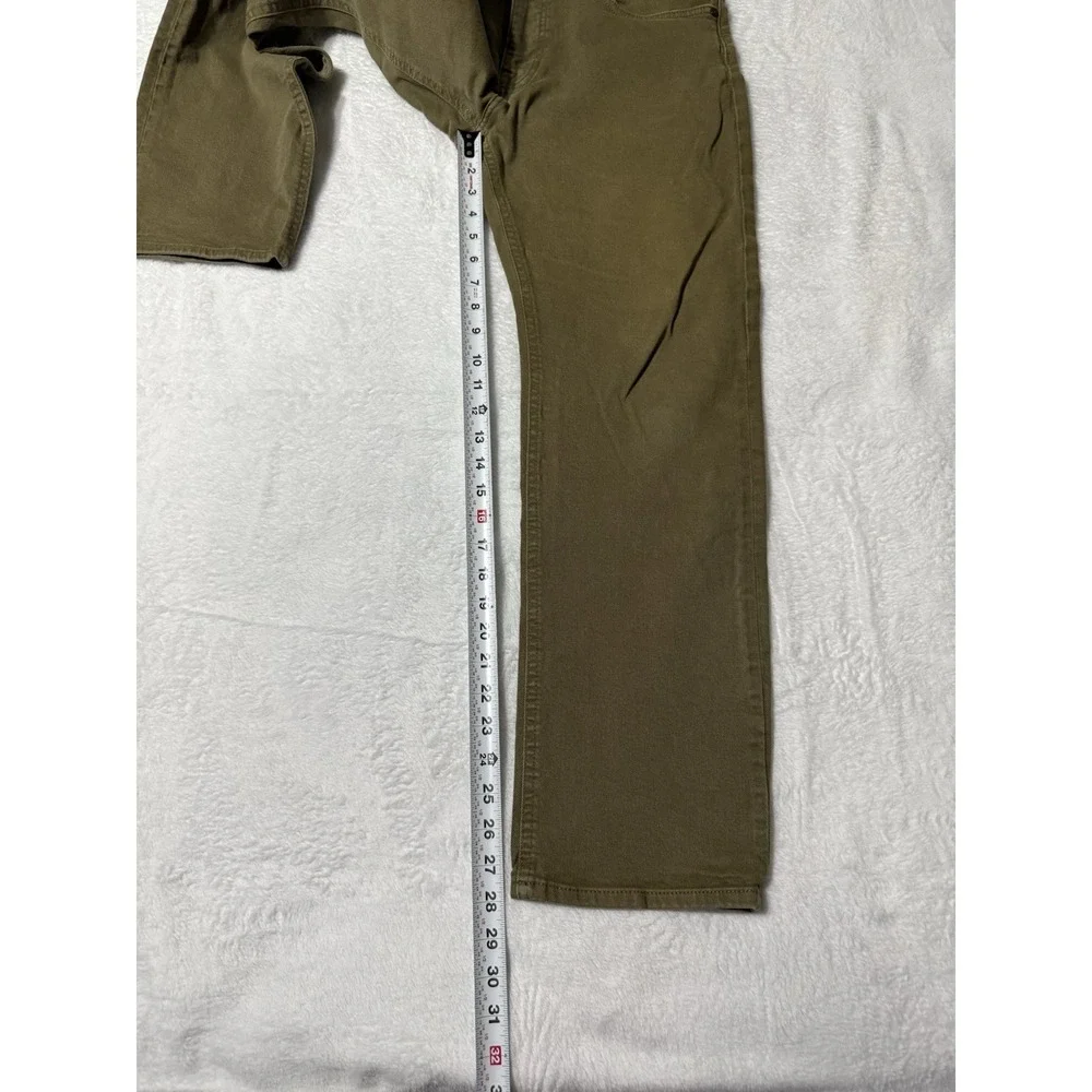 Tecovas Jeans Mens 32x28‎ Faded Green Straight Five-Pocket Comfort Denim